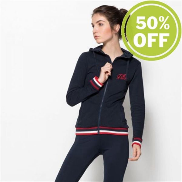 Fila Rena Tennis Women's Jackets - Navy,NZ 854-85674